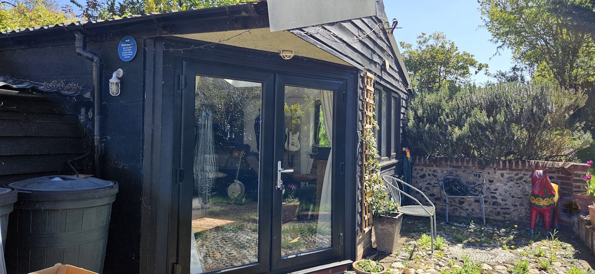 Second outside view of Rickinghall Folk Studio